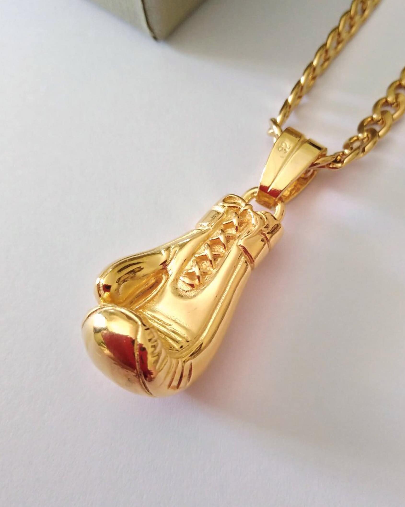 BOXING GLOVE CHARM GOLD BOXING GLOVE CHARM GOLD