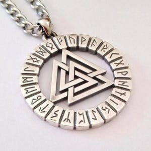 Oxidized Silver 925 Viking Pendant | Handcrafted Silver 925 Viking Pendant | Men&#39;s Silver 925 Viking Jewelry Pendant | Women Viking Pendant