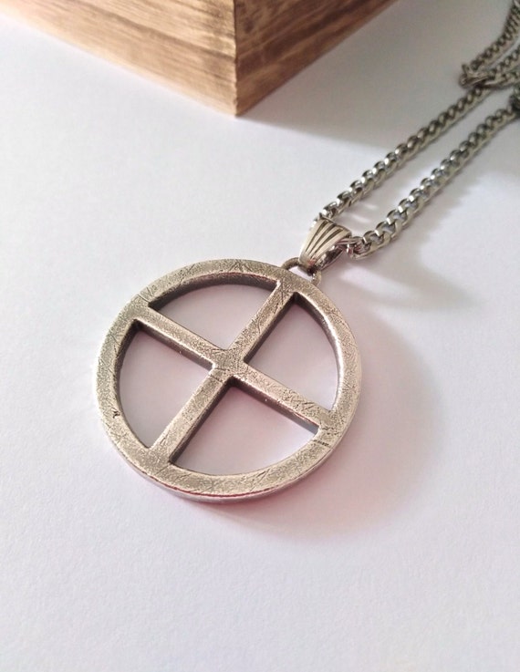 Sun cheap cross pendant