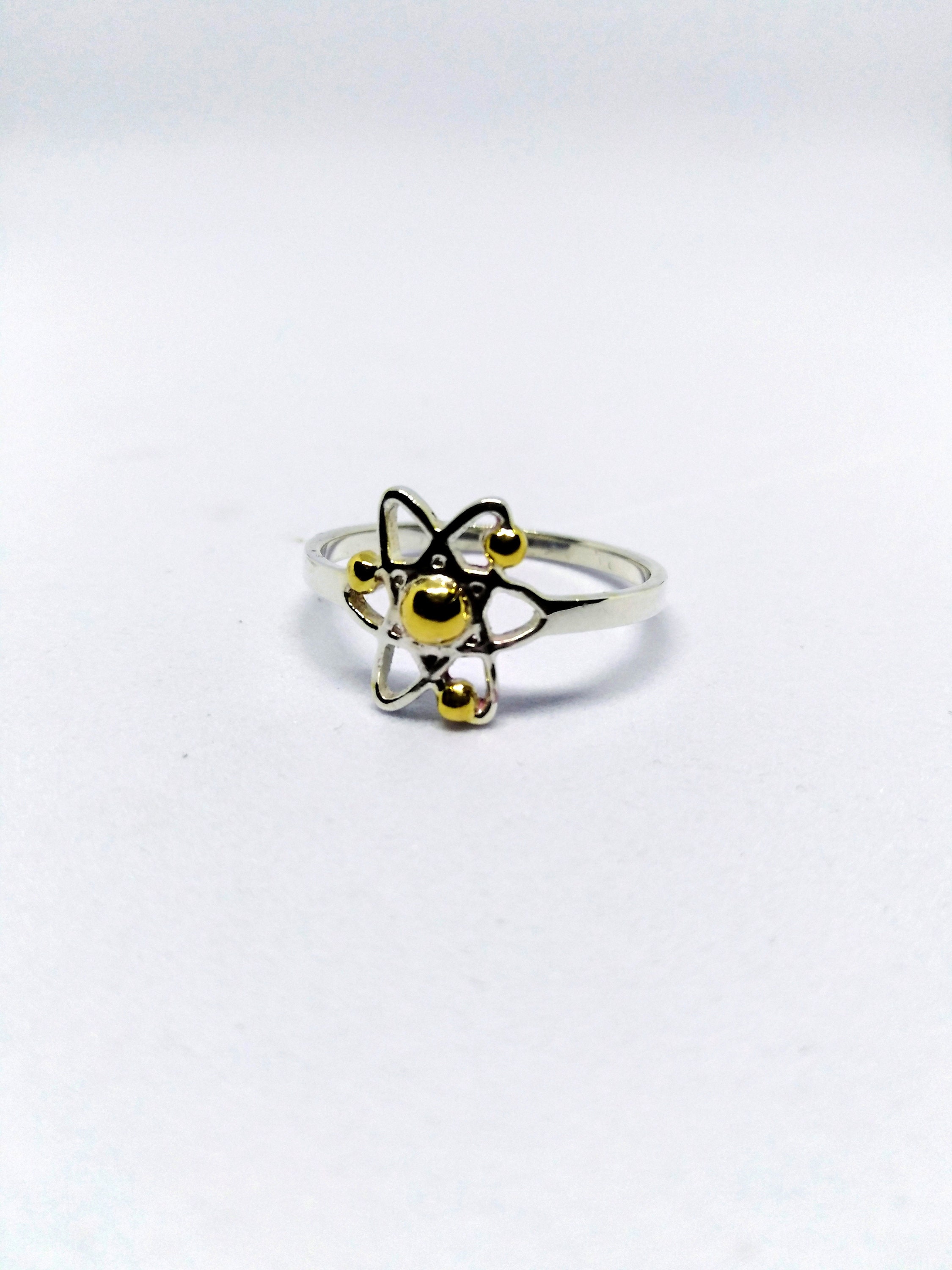 Atomic Ring Atom Ring Atom Science Ring Science Etsy
