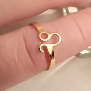 Gold Leo Zodiac Sign Ring, Sterling Silver Leo Sign Ring, Leo Horoscope Ring, Leo Astrology Ring, Women's Rose Gold Leo Zodiac Sign Ring