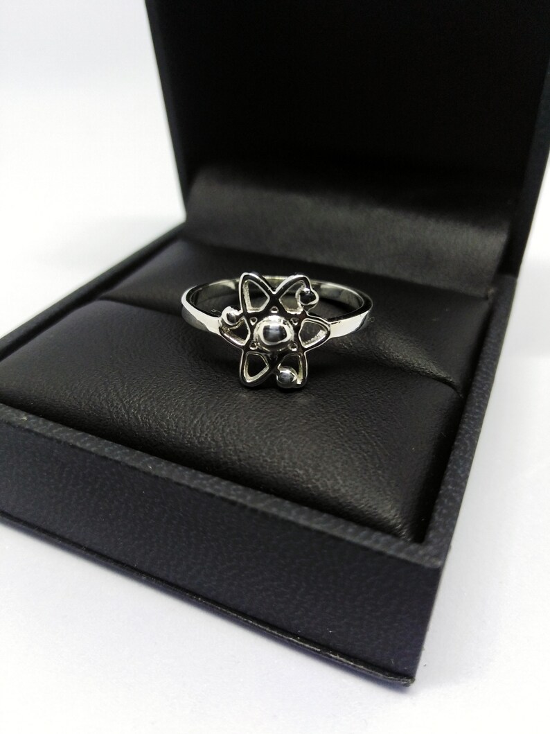 Atomic Ring Atom Ring Atom Science Ring Science Etsy