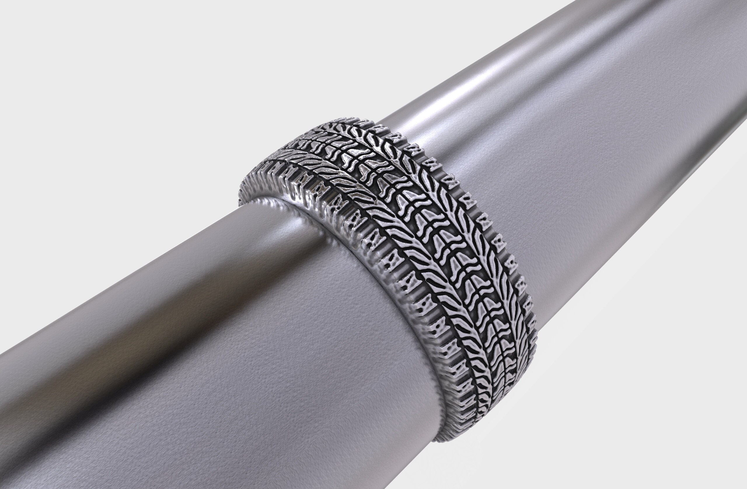 Silver 925 Tire Ring Mens Silver Ring Tire Band Ring Gift Etsy