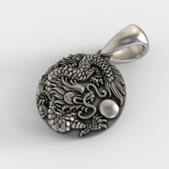 ドラゴンネックレス レディース スターリングシルバー ダブルドラゴンネックレス ブラックハートクリスタルペンダント バイキングドラゴンジュエリー 男性向けギ