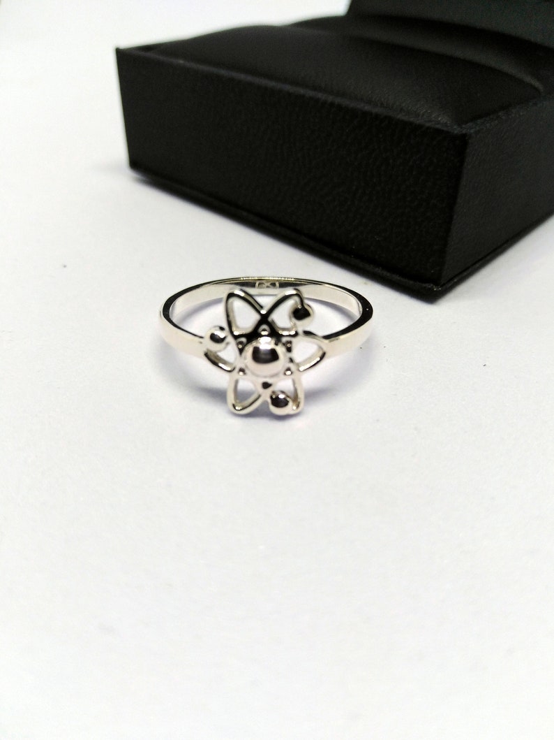 Atomic Ring Atom Ring Atom Science Ring Science Etsy