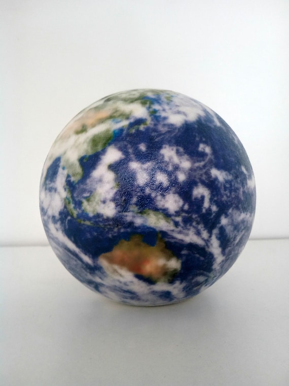 filthy Landbrugs Bar Earth 3D Printed Planet Earth 3d Planet Earth 3d Printed 3d - Etsy