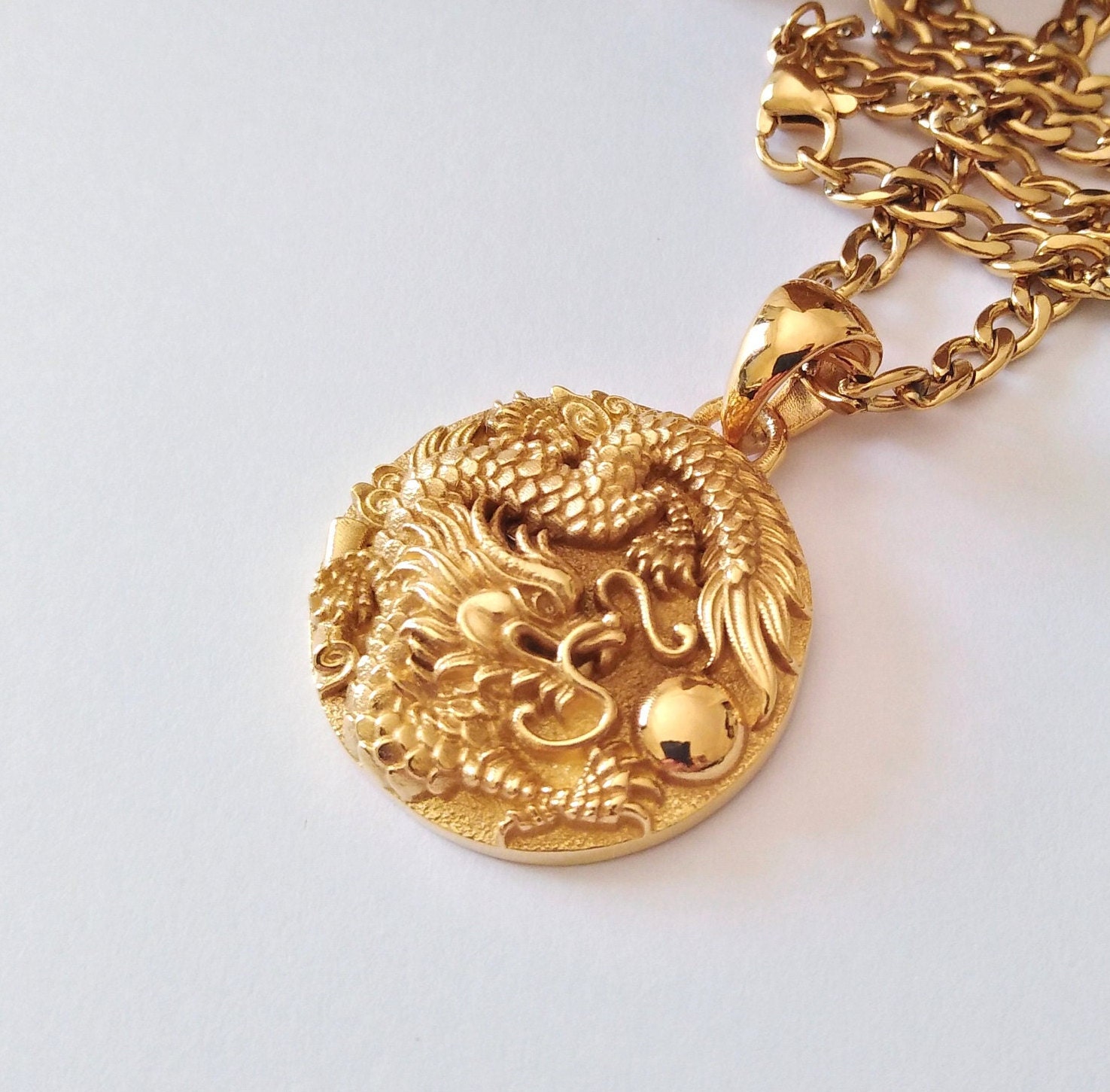 24k chinese gold chain - Etsy 日本