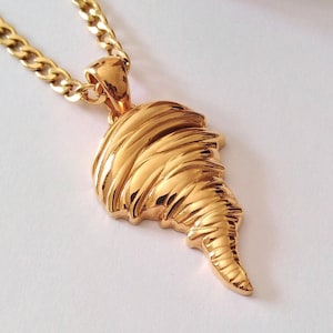 Yellow Gold Tornado Pendant | Men's Silver 925 Tornado Pendant | Women's Yellow Gold Hurricane Pendant | Men's Yellow Gold Tornado Pendant