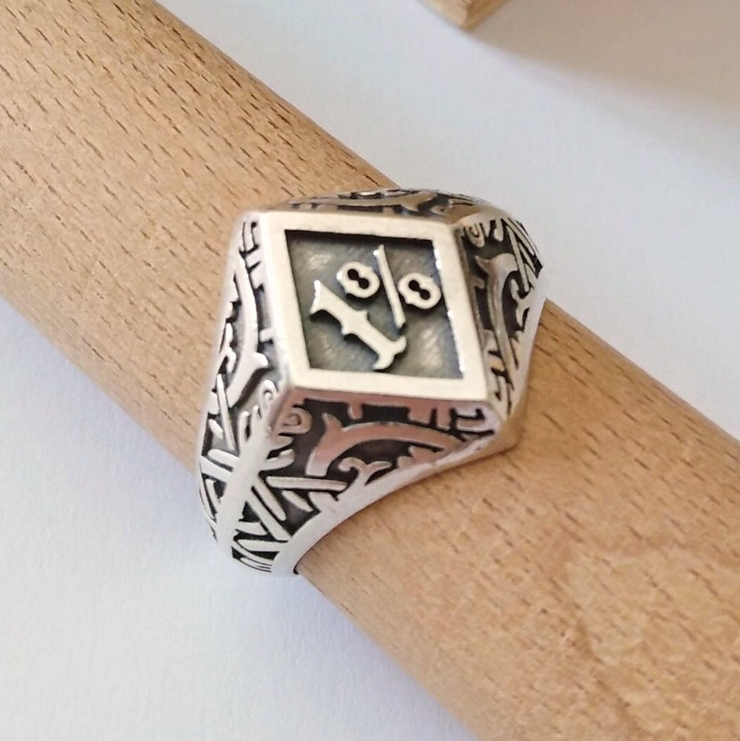 『BINGO RING SILVER』 Sterling Silver & CZ Brilliant Embers Men's Ring Size 11