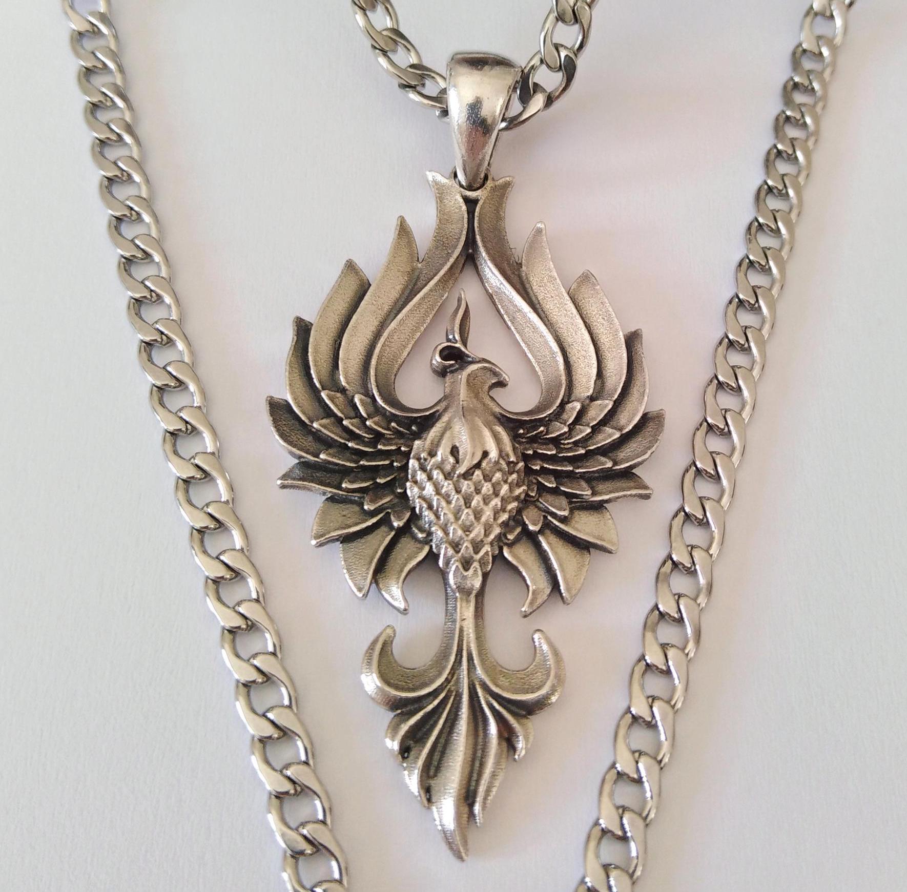 中国鳥ペンダント？