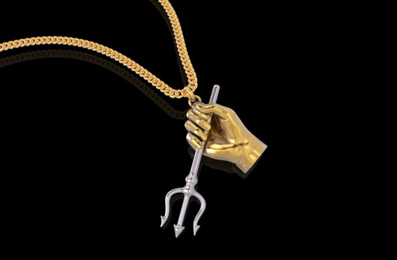 poseidon trident charm