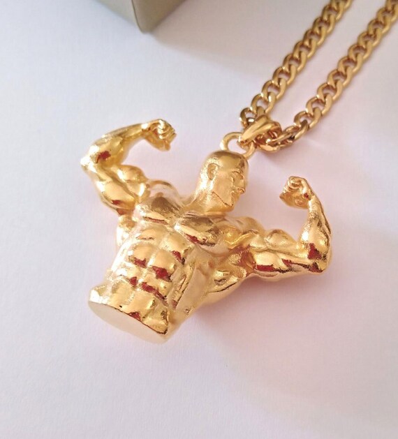 Bodybuilder locket sale