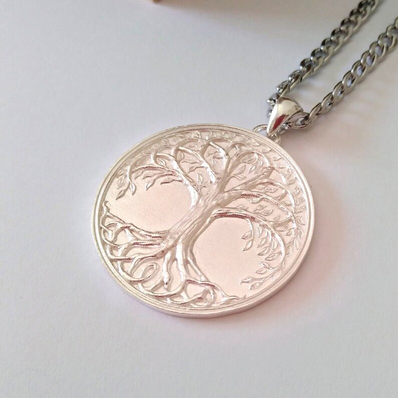 Yellow Gold Plated Tree of Life Necklace | Silver 925 Tree of Life ...