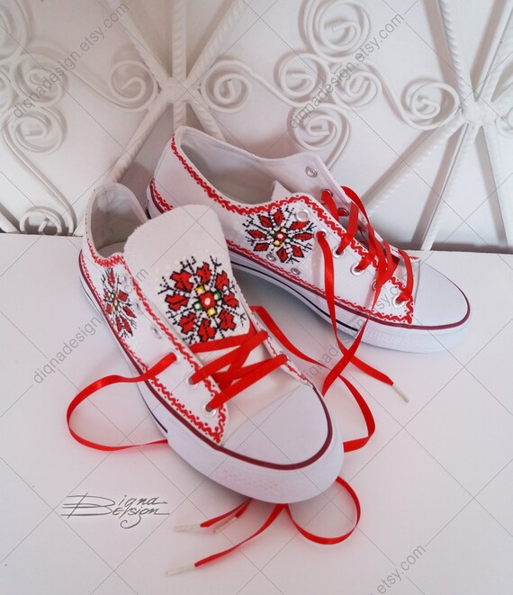 Etsy clearance painted shoes