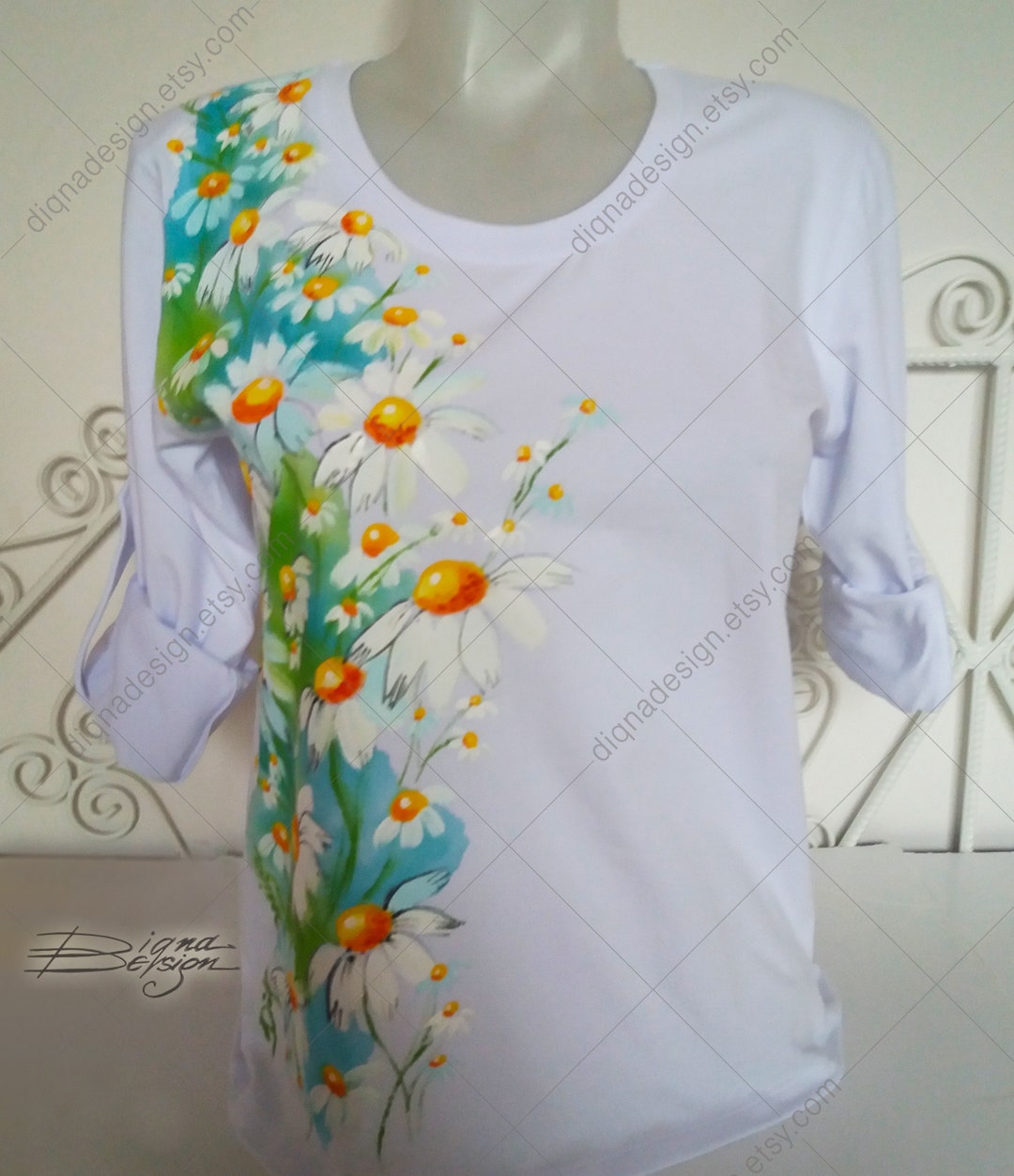 Blusas pintadas de colores sale