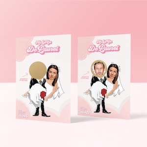 Bridal Shower | Game |  Perfect Match | Personalised | Simple Future Mr & Mrs | Celebrity Scratch Game | Kitchen Tea Games | Hens | Printed