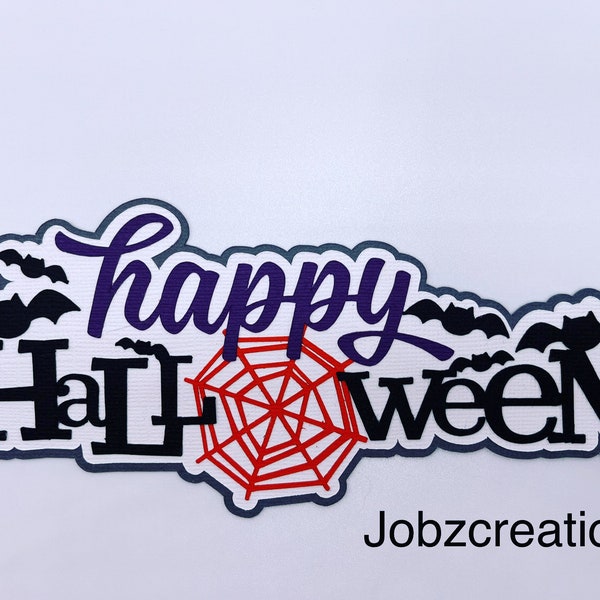 Halloween Die Cut Etsy