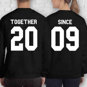 Samen van Hoodies tot paar koning en koningin cadeau verjaardag cadeau paar verjaardag San Valentin gepersonaliseerde Unisex