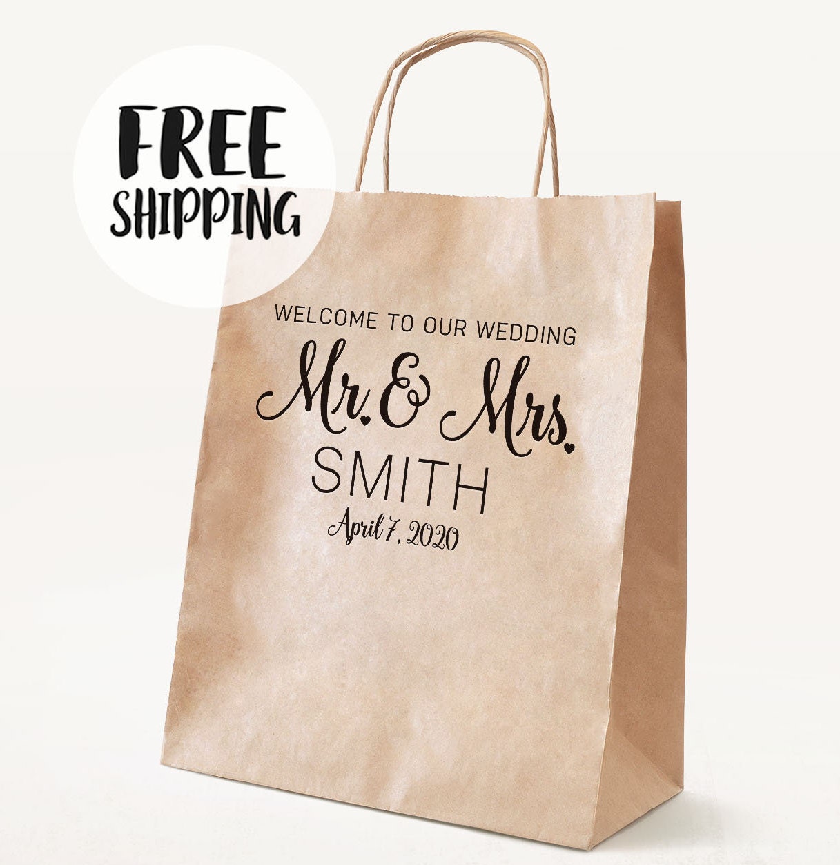 Wedding Guest Favor Gift Bags "Welcome to our Wedding" Lot of 12 Wedding Guest Favor Gift Bags "Welcome to our Wedding" Lot of 12