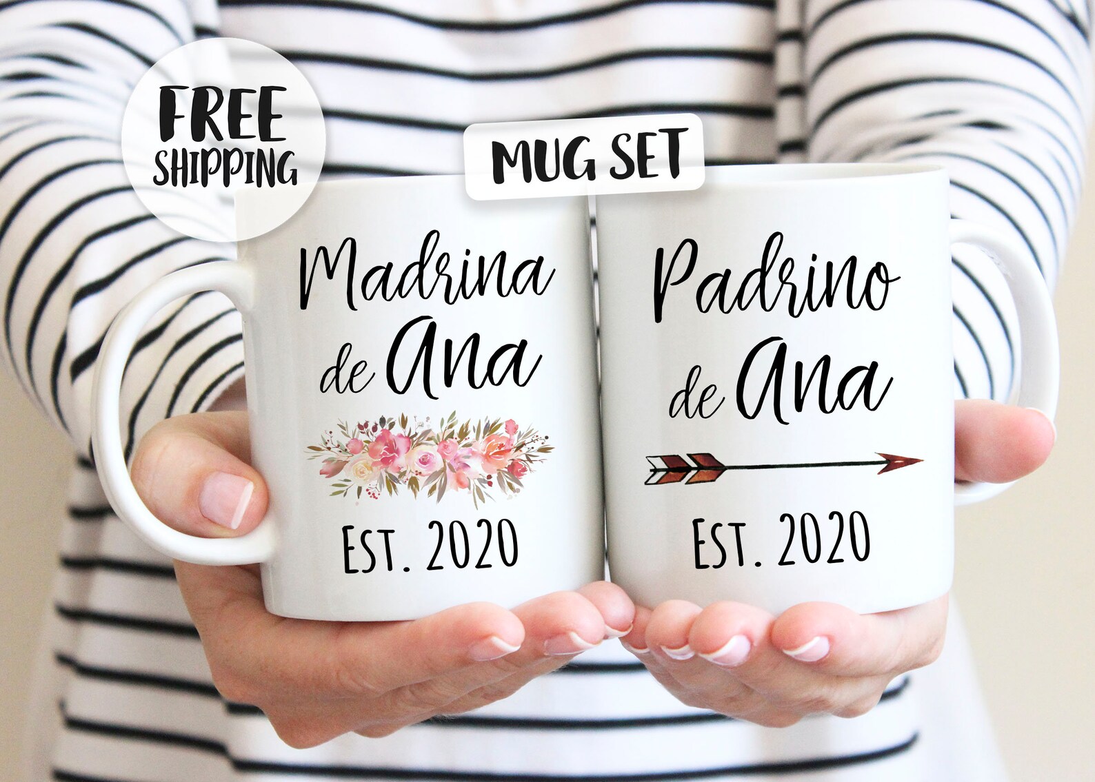 Regalo Personalizzato Madrina E Padrino