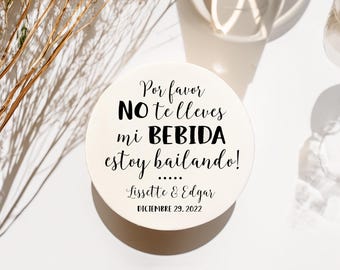 Hochzeitsuntersetzer, Hochzeitsgeschenke, Hochzeitsdekorationen, Hochzeitseinladungen, Hochzeitsuntersetzer, Papieruntersetzer, Riegel, Logos, Namen