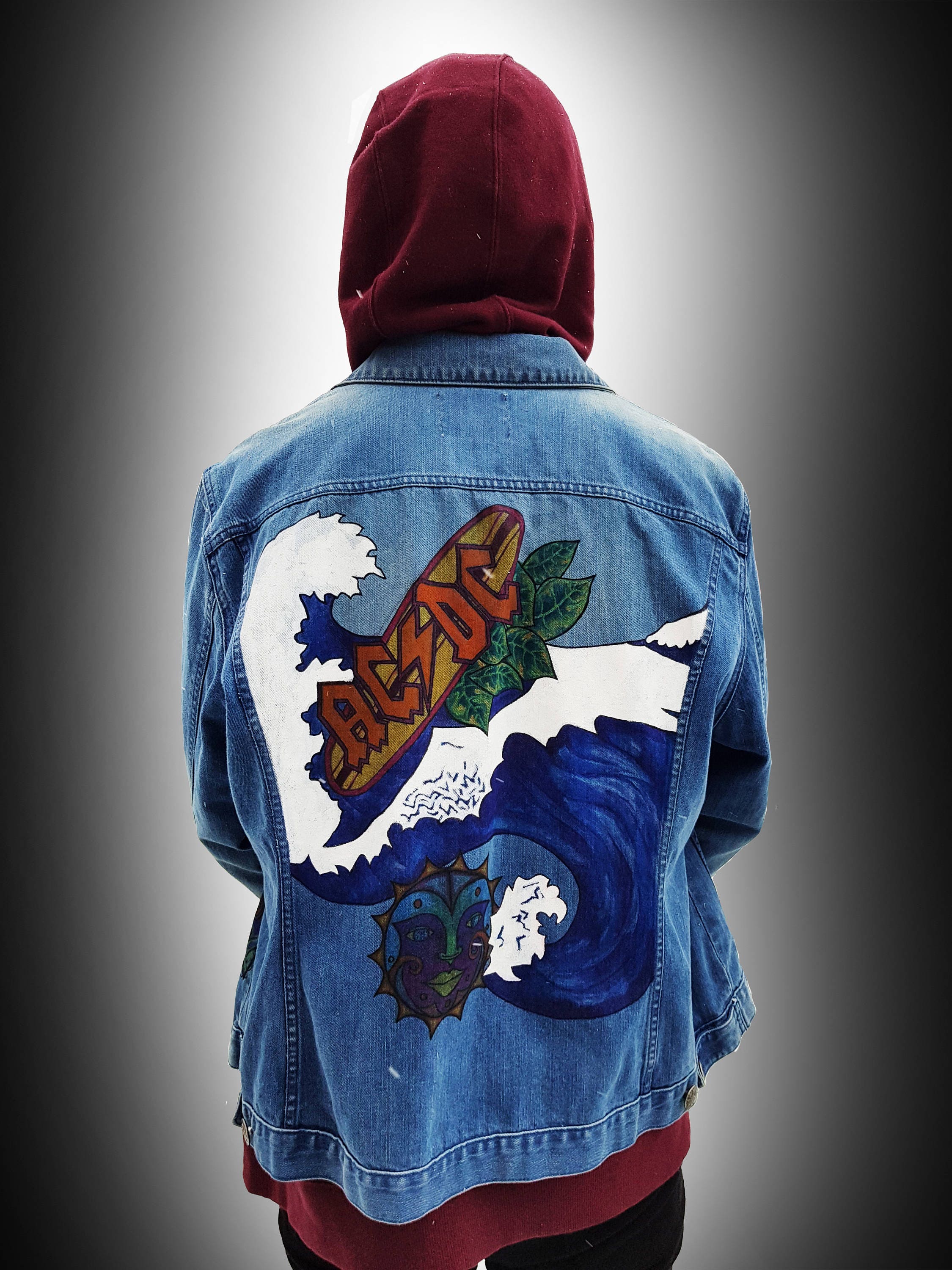 Acdc Artist Impression Australia And Surfer Inspired Rock N Etsy