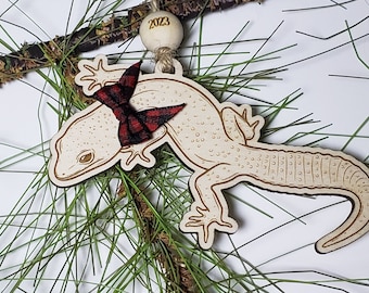 Leopard Gecko - Fat Tail Gecko - Lizard - Red-Eyed - Personalized - Add Your Pet's Name - Reptile
