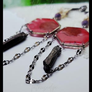 Rattlesnake Vertebrae and Pressed Flowers Earrings - Real Bones - Bone Jewelry - Dangle Earring