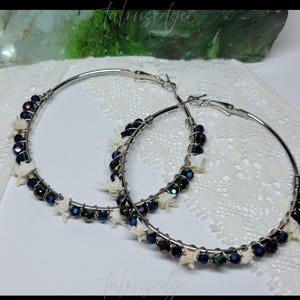 Rattlesnake Vertebrae Hoop Bone Earrings - Real Bone - Vulture Culture Gifts - Gothic Gifts