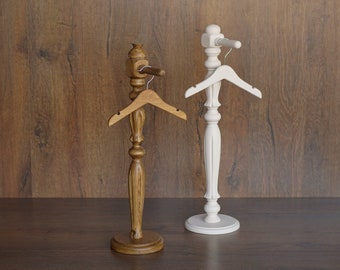 Newborn Wooden Stand for Clothes, Small Wooden Hangers for Clothes, Newborn Wooden Mannequins, Newborn Photography Props,