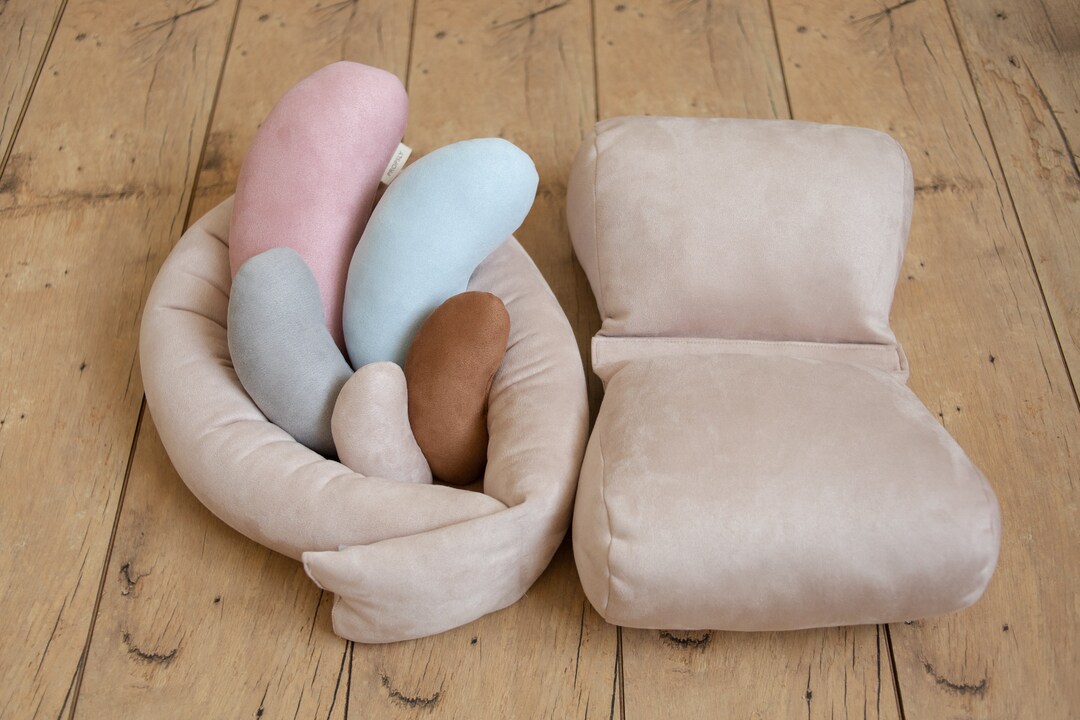 FILLED Newborn Posing Pillows Kit Butterfly Posing Pillow Etsy