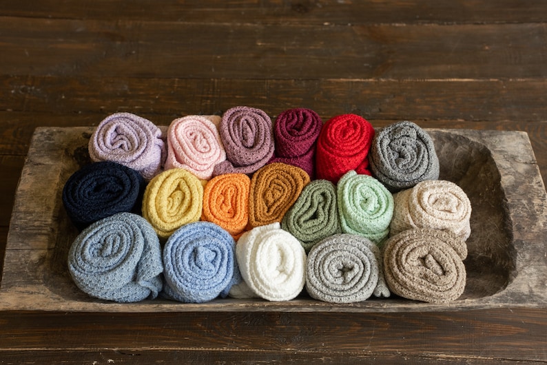 Newborn Twist Headband, Newborn Knitted Wrap, Newborn Girl Headband