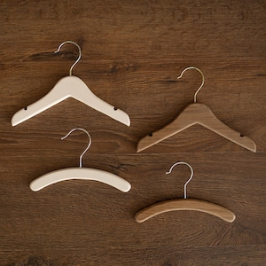Grucce in legno per neonati per supporto per vestiti, piccole grucce in legno per vestiti, manichino in legno per neonati, accessori per fotografia per neonati