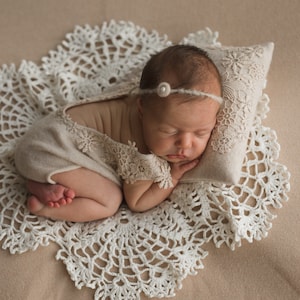 Neugeborenen Häkeldecke, Baby Häkeln Wrap, Neugeborenen Fotografie Requisiten, Neugeborenen Fotografie Schichtung Teppiche, Baby Häkeln Layer Korbfüller