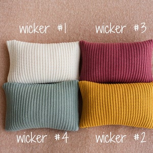 Soft newborn pillow prop – gentle posing support for photography