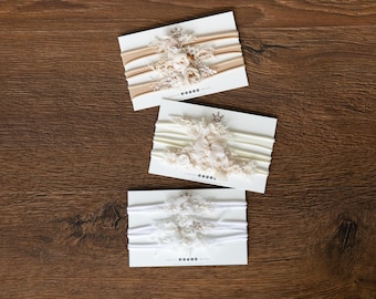 Newborn Girl Headband Boho Style, Newborn Headband Accessories, Newborn Flower Headband, Newborn Photography Props, Baby Accessories