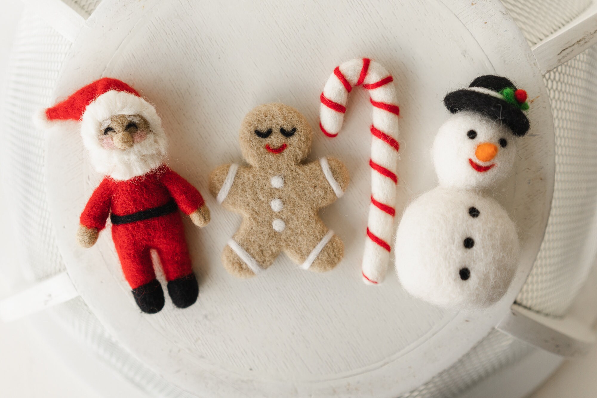 Newborn Christmas Toys, Newborn Knitted Toy, Newborn Santa Claus Toy,…