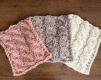 Knitted Cable Blanket for Newborn photography props, Newborn Knitted Blanket, Newborn Crochet Blanket, Knitted Newborn props for photography