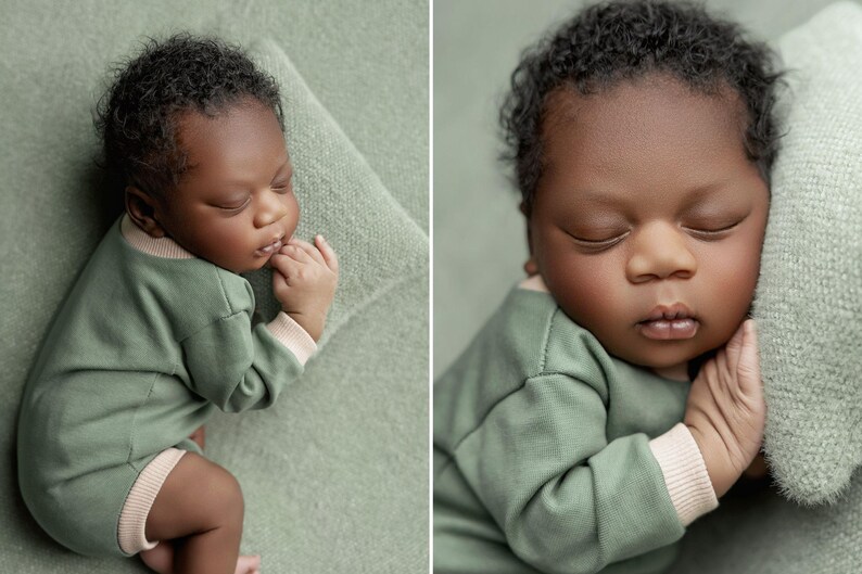 Textured Fabric Newborn Photo Pillows, Newborn Posing Pillow, Newborn Photography props, Newborn prop for photography, Newborn Posing Fabric image 2
