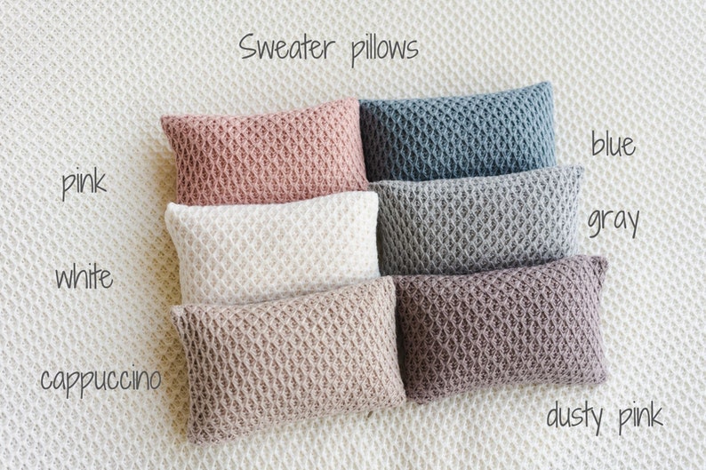 Soft newborn pillow prop – gentle posing support for photographySoft newborn pillow prop – gentle posing support for photography