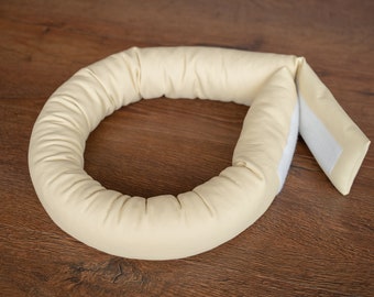 Newborn FILLED Posing Sausage Pillow, Newborn Doughnut Poser, Newborn Posing Pod, Newborn Photography Props, Newborn Posing Pillow Props