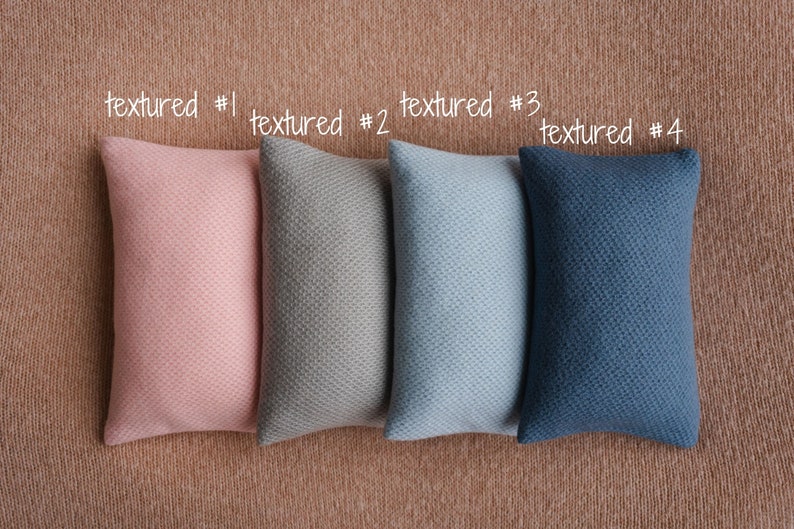 Soft newborn pillow prop – gentle posing support for photography