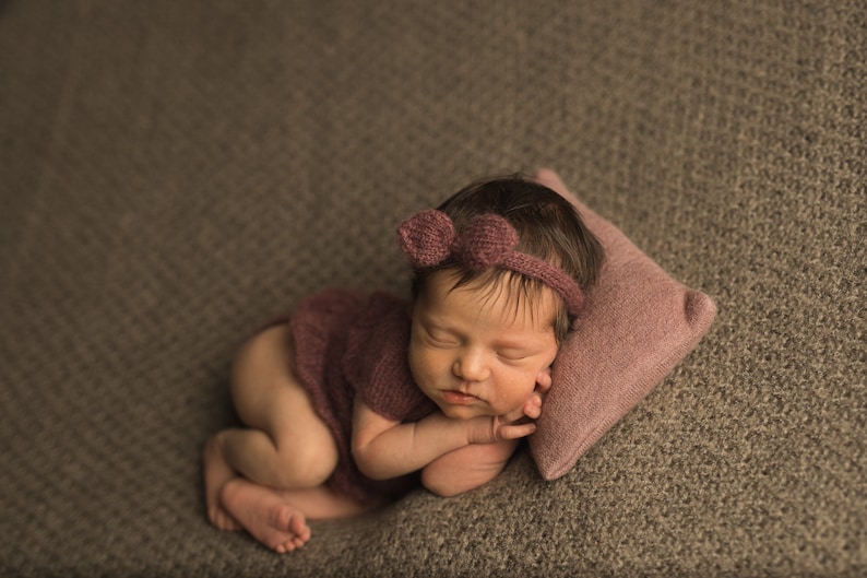 Newborn Angora Pillow Newborn Photography Pillow Newborn Etsy