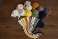 Angora Wool Newborn Knitted Wrap and Bonnet - Photo Prop Outfit product logo