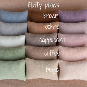 Oreiller en tissu pour nouveau-né, coussin pour nouveau-né, accessoires de photographie pour nouveau-né, accessoires pour nouveau-né pour la photographie, tissu pour nouveau-né, oreiller pour bébé