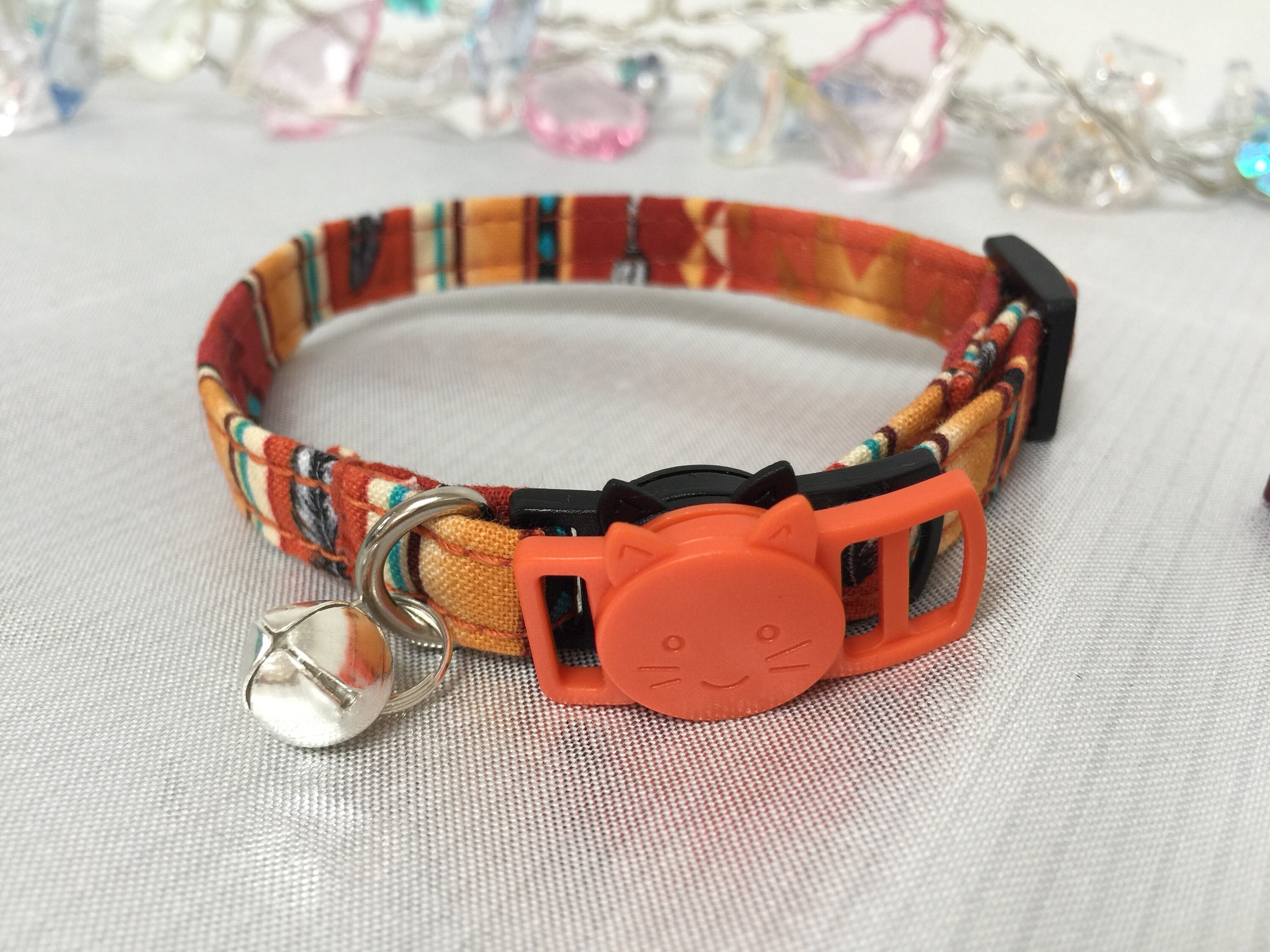 Cat Collar Girl Cat Collar Kitten Collar Safety Collar Etsy
