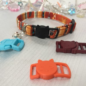 Cat Collar | Girl Cat Collar | Kitten Collar | Safety Collar | Cat ID Collar | Black Cat Collar | Boy Cat Collar