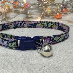 Liberty of London Cat and kitten Collar | Safety breakaway with bell