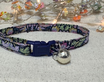 Liberty of London Cat and kitten Collar | Safety breakaway with bell