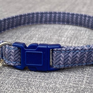 Smart Cat Collar | Blue Cat Collar | Kitten Collar | Safety Collar | Cat ID Collar | Black Cat Collar | Boy Cat Collar |